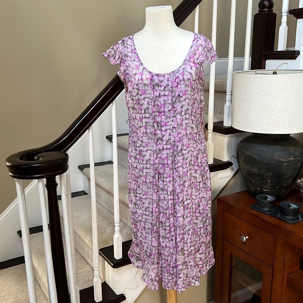 Silk dress.